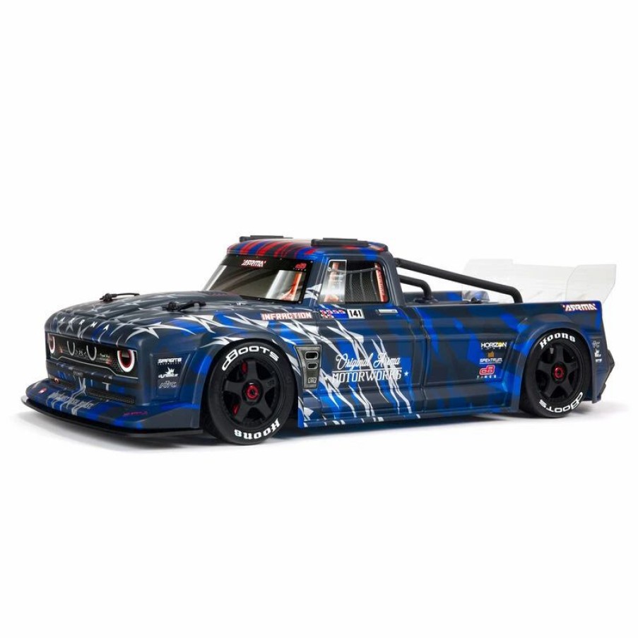 Cars, Trucks, Boats * | Arrma 1/7 Infraction 6S Blx V2 All-Road Truck Rtr, Blue