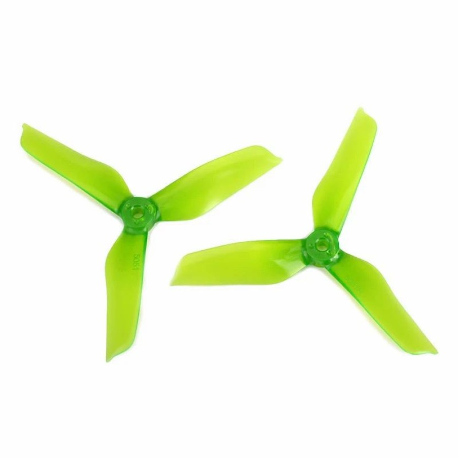 Multirotors * | Dys 5051 3-Blade Props (Cw/Ccw) 1 Pair (Green)