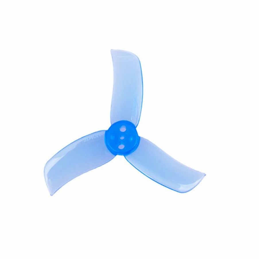 Multirotors * | Gemfan 2040 Hulkie T-Type Pc 3-Blade Propeller 4 Pairs Blue