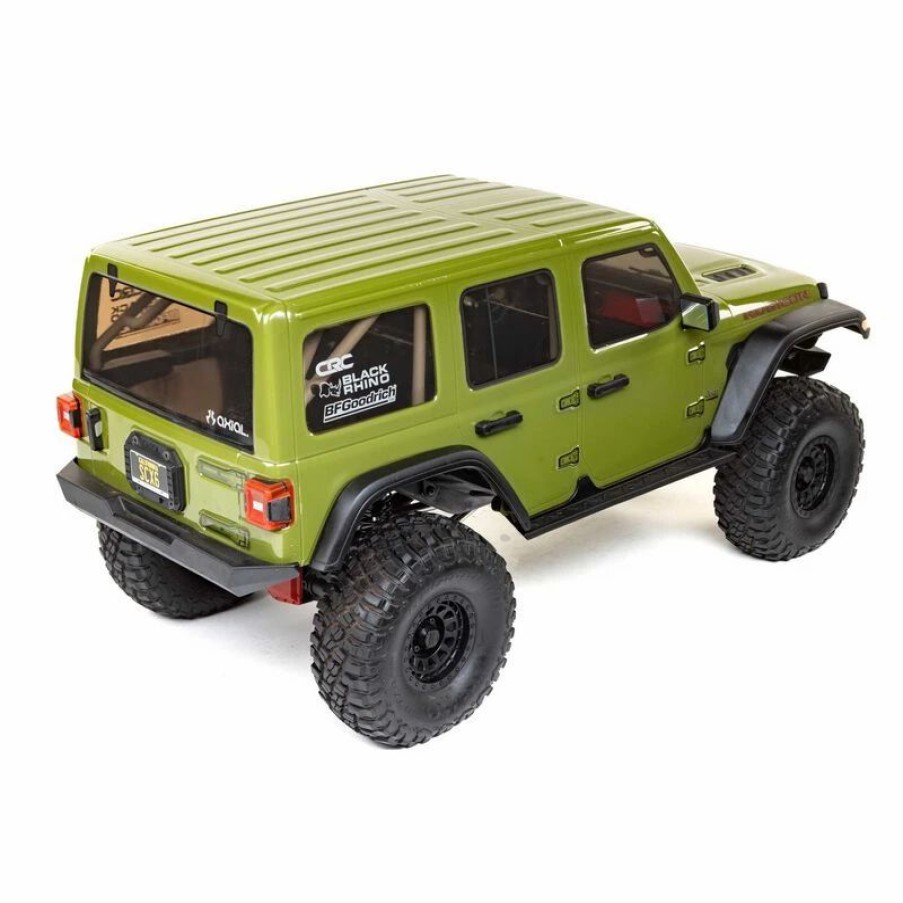 Cars, Trucks, Boats * | Axial 1/6 Scx6 Jeep Jlu Wrangler 4Wd Rock Crawler Rtr: Green $200 Off Father'S Day Sale! Valid: Jun2-Jun18