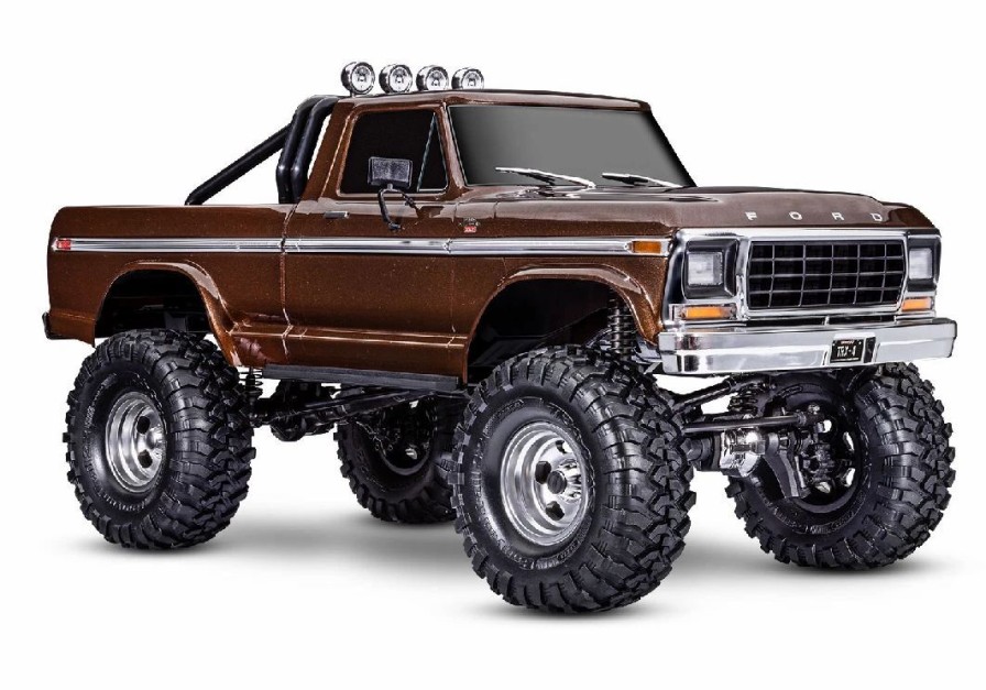 Cars, Trucks, Boats * | Traxxas Trx-4 Ford F-150 Ranger Xlt High Trail Edition Brown (Preorder)