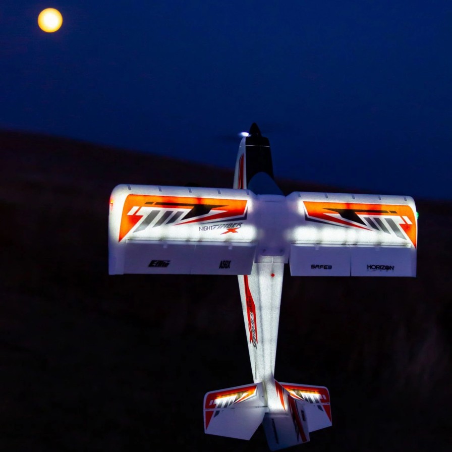 Airplanes * | E-Flite Night Timber X 1.2M Bnf Basic With As3X & Safe Select