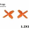 Multirotors * | Hq Micro Whoop 1.2 1.3 4 1Mm Shaft (31Mm) Orange