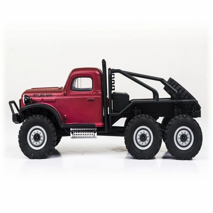 Cars, Trucks, Boats * | Fms 1/18 Atlas 6 6 Rtr Crawler, Red